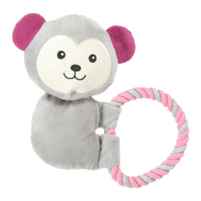 Zolux Maxou Puppy Touw Grijs 14,5X4,5X21,5 Cm