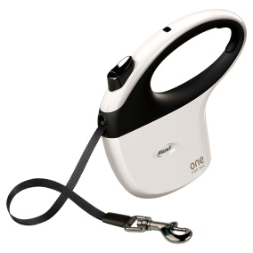 Flexi Rollijn One Wit / Zwart 5 Mtr Tot
  30 Kg