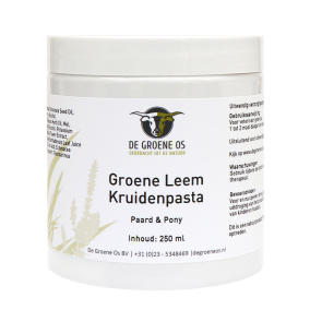 De Groene Os Groene Leem Kruidenpasta 250 Ml