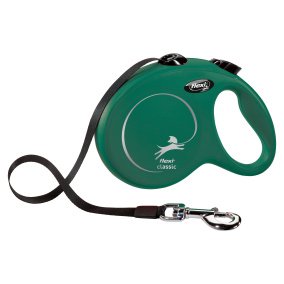 Flexi Rollijn Classic Tape Olijfgroen L
  5Mtr <50 Kg