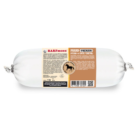 Barfmenu Paard Premium Hondenvoer 1000 Gr
