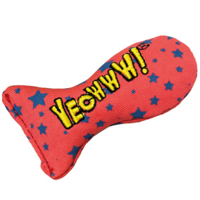 Yeowww Stinkies Catnip Sardientje Met Sterren 7,5 Cm