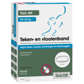 Tick Off Vlooien- en tekenband 60 cm