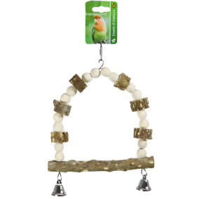 Boon Schommel Peperhout+Houtkralen + Bel 30Cm