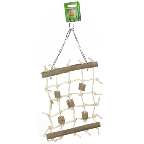 Boon Klimrek Touw + Hout 42Cm