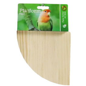 Boon Platform Hout Hoekmodel Rond 15X15Cm