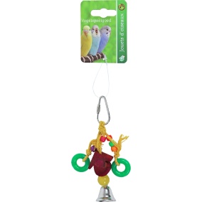 Boon Huisje Hout Met Ring En Bel 11 Cm