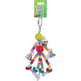 Boon Kralen Plastic Met 4X Katoen En Bel 24 C