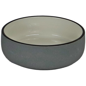 Boon Eetbak Keramiek Stone Grey Mat 16Cm
