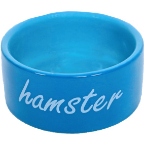 Boon Eetbak Steen Hamster Blauw 8 Cm