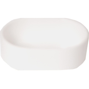 Boon Eetbak Plastic Hamster Ovaal Wit