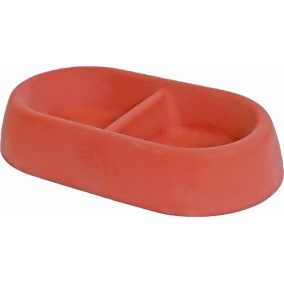 Boon Eetbak Beton Konijn Ovaal Dubbel 21 Cm