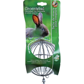 Boon Hooi/Groenvoerbal Metaal+Bel Zilver
  11Cm