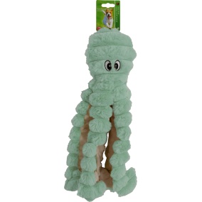 Boon Octopus Corduroy Met Piep Groen 40Cm