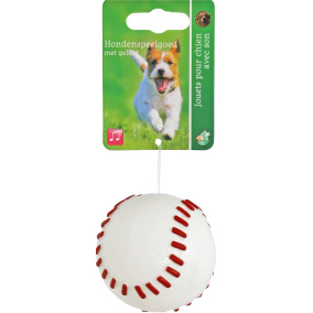 Boon Honkbal Tpr Met Piep Wit 6Cm