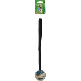 Boon Spikebal Massief Rubber 6Cm Met Touwlus