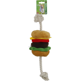 Boon Hamburger Pluche + Floss + Piep 40Cm