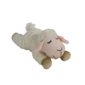 Boon Schaap Pluche Liggend Beige+Piep 27Cm