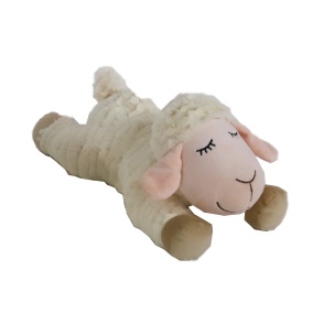 Boon Schaap Pluche Liggend Beige+Piep 35Cm