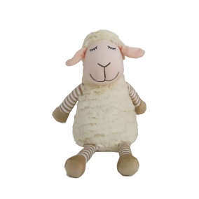 Boon Schaap Pluchebeige+Piep 34Cm