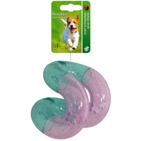 Boon Snacktube Gebogen Tpr Paars/Groen 12Cm
