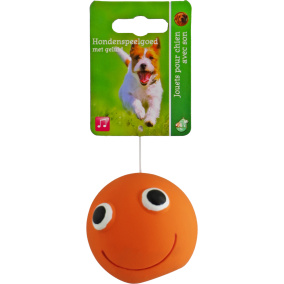 Boon Smileybal Latex 7Cm Oranje