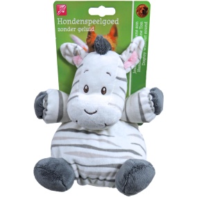 Boon Zebra Pluche Zonder Geluid 17 Cm