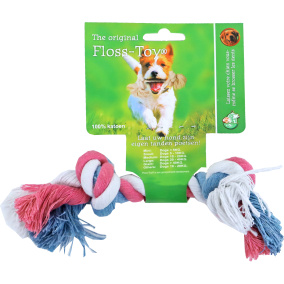 Boon Floss-toy Blauw/Roze/Wit Mini