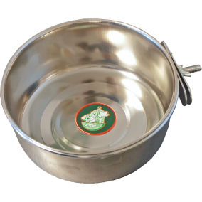 Boon Eetbak Rvs Met Schroefhouder 15 Cm