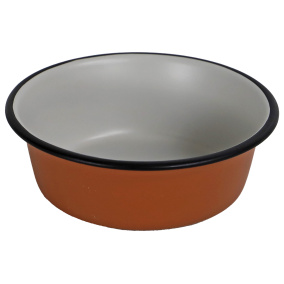 Boon Eetbak Rvs Pawpr. 13Cm/470Ml Terracotta