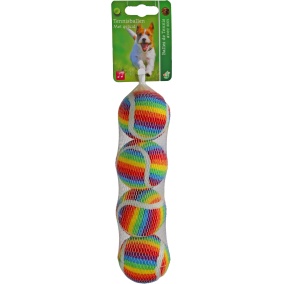 Boon Tennisbal Rainbow S Net A 4 Stuks