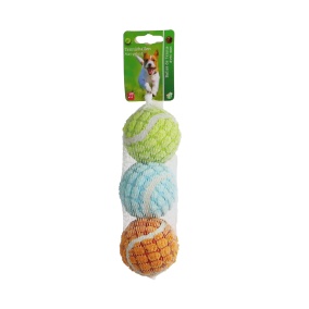 Boon Tennisbal Soft Squeak M Ass. Net 3 St.