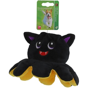 Boon Halloween Pompoen+Vleermuis Zw./Ora.22Cm