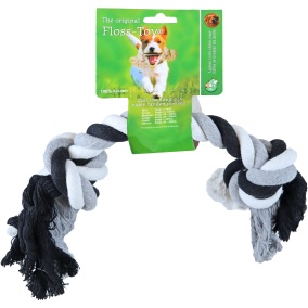 Boon Floss Toy Zwart/Wit Gigant