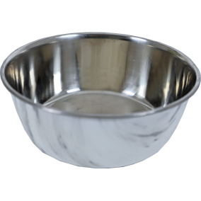 Boon Eetbak Rvs Hond Deco Marmer 1890 Ml