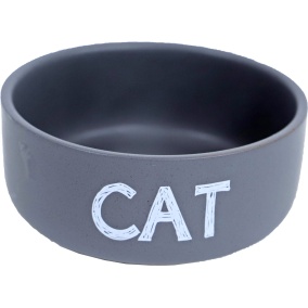 Boon Eetbak Steen 12Cm Mat Grijs Cat