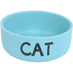 Boon Eetbak Steen Cat Mat Mint Blauw 12Cm