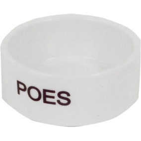 Boon Eetbak Steen Kat Wit 12 Cm