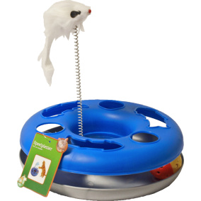 Boon Cattrack Met Muis Op Veer 24 Cm