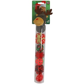 Boon Kerstkoker+ Rendier+Catnip Assortie 40Cm