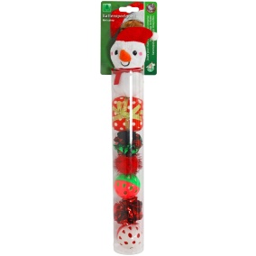 Boon Kerstkoker+Sneeuwpop+Catnip Assort. 40Cm