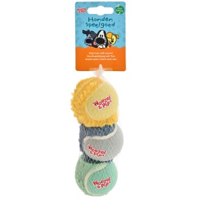 Woezel & Pip Tennisbal Net a 3 St. 6,5cm