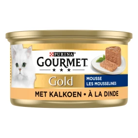 Gourmet Gold Fijne Mousse Kalkoen 24X85
  Gr