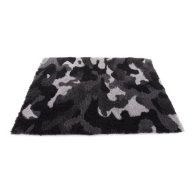 Vetbed Camouflage Grijs Gerecycled 100X75X2 Cm