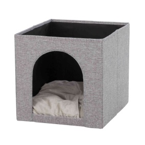 Trixie Kattenmand Iglo Ella Grijs 37X33X33 Cm