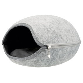 Trixie Relax Iglo Luna Lichtgrijs 40X24X46 Cm