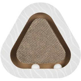 Trixie Krabplank Karton Met 2 Ballen 36X36X5 Cm