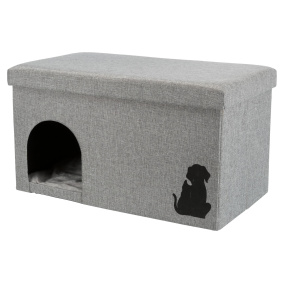 Trixie Kattenhuis Kimy Grijs 70X40X40 Cm