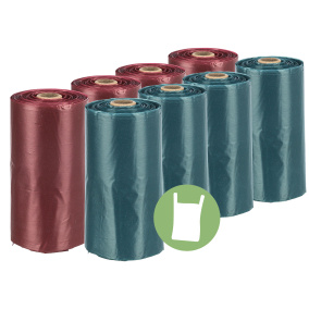 Trixie Hondenpoepzakjes Met Hengsel Assorti 8X15 St