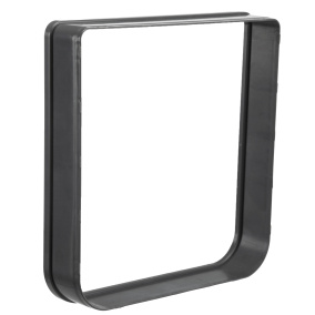 Trixie Tunnelstuk Voor 4-weg Kattenluik 20X22 Cm Zwart 16,5X15,5 Cm